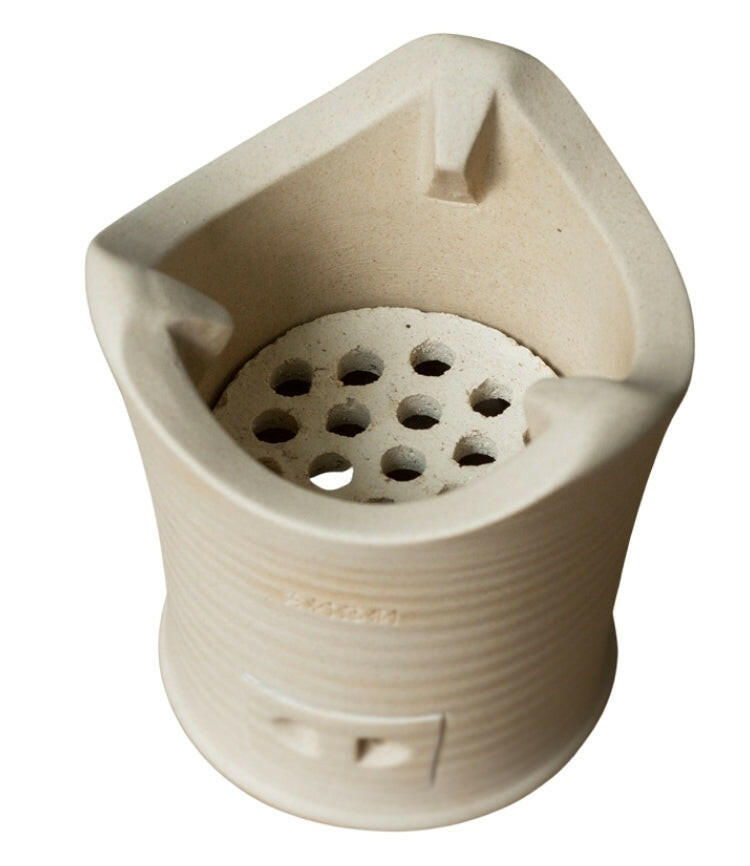 黃樹藩手工白泥炭爐功夫茶爐