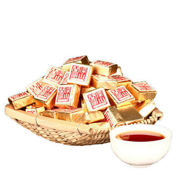 普洱小熟茶磚深山古韻