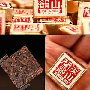 普洱小熟茶磚深山古韻