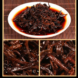 普洱熟茶的葉底