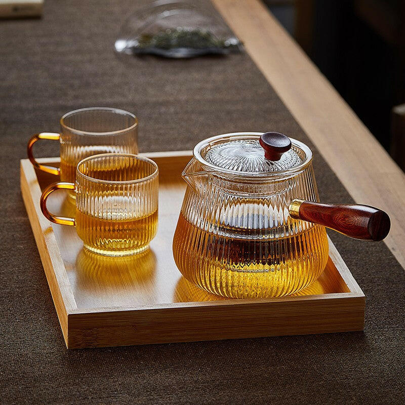 耐熱琉璃茶壺茶杯組煮茶壺花茶壺小青柑壺