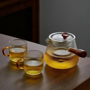 耐熱琉璃茶壺茶杯組煮茶壺花茶壺小青柑壺