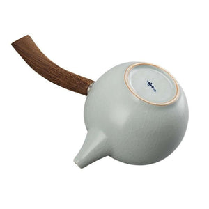 台灣豐子汝窯側把茶壺190cc