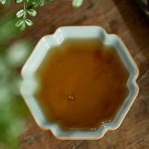 豐子汝窯茶杯方正對杯組