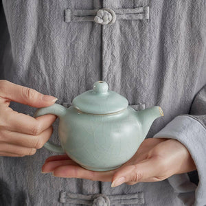 豐子汝窯茶壺香韻壺210cc