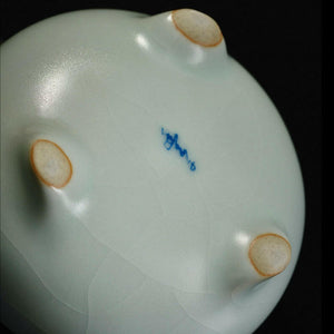 豐子汝窯茶漏過濾網-錦花款.