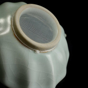 豐子汝窯茶漏過濾網-茗葉款.