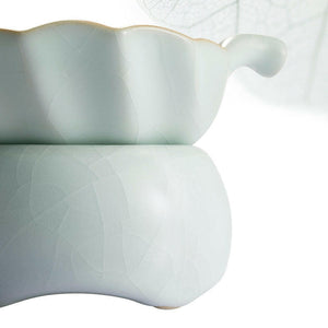 豐子汝窯茶漏過濾網-茗葉款.