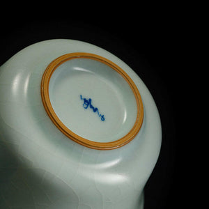 豐子汝窯蓋碗-天青禪定150cc.