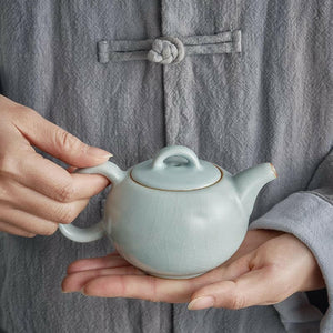 豐子汝窯茶壺圓滿壺210cc