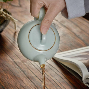 豐子汝窯茶壺圓滿壺210cc