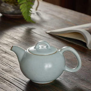 豐子汝窯茶壺圓滿壺210cc