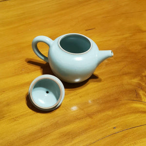 台灣豐子汝窯茶具茶壺禪定壺200ml
