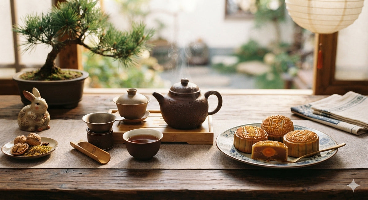 中秋節吃月餅可以搭配普洱熟茶：解膩又順口的完美搭配指南