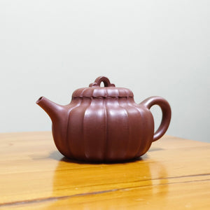 紫泥筋紋文瓢壺200CC側面圖