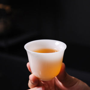 冰種玉瓷品飲杯-鈴鐺杯50CC