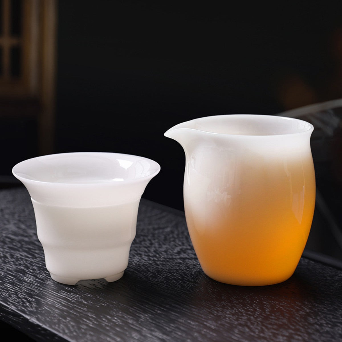 冰種玉瓷蓋碗茶海茶濾茶杯茶套裝禮盒組– 嵐雲茶業