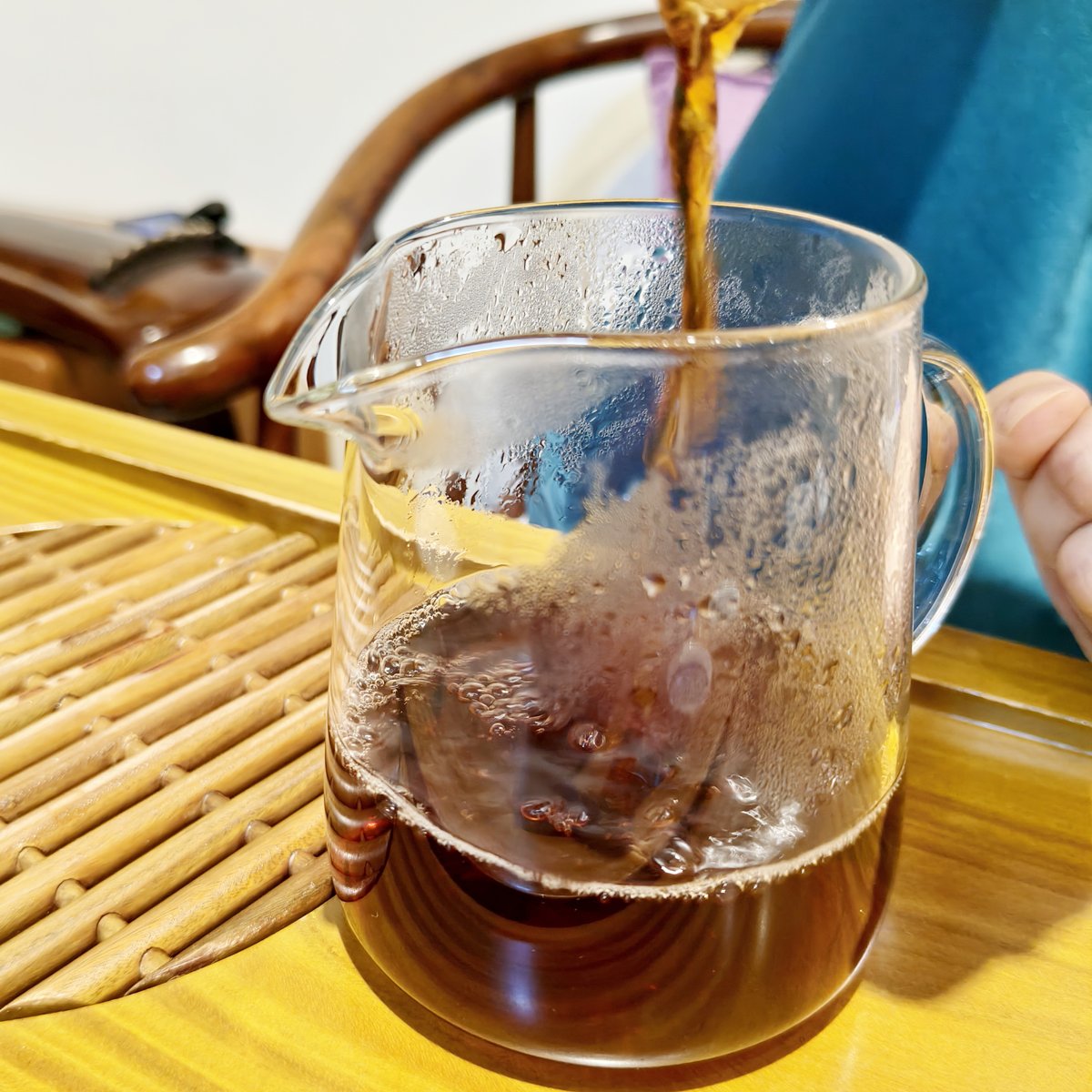 2008年可以興祥雲禮茶90年代宮廷熟普洱散茶250克