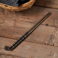竹節銅筷子炭爐配件復古老銅器茶道香道器具