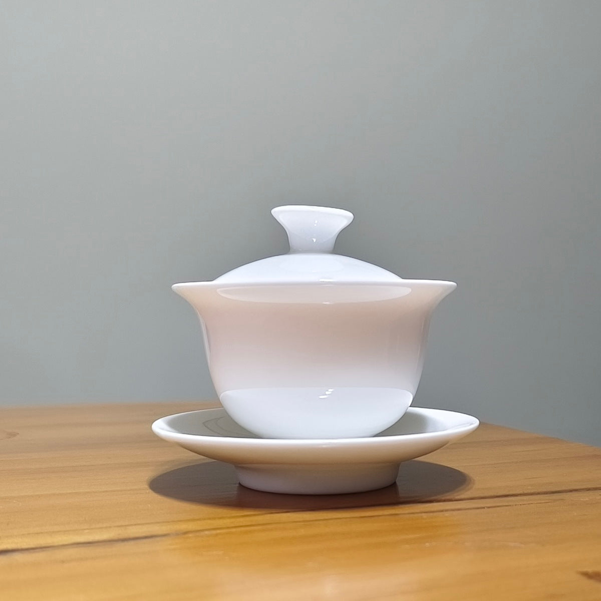 羊脂玉瓷蓋碗-100cc可懸停