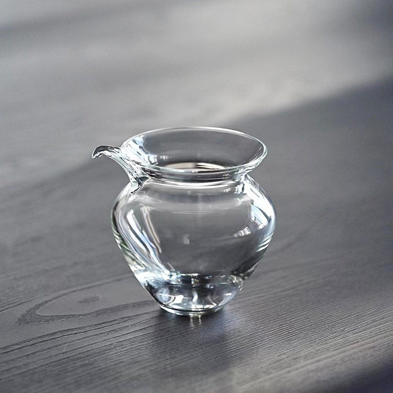 玻璃茶海錢袋鷹嘴公道杯220cc 
