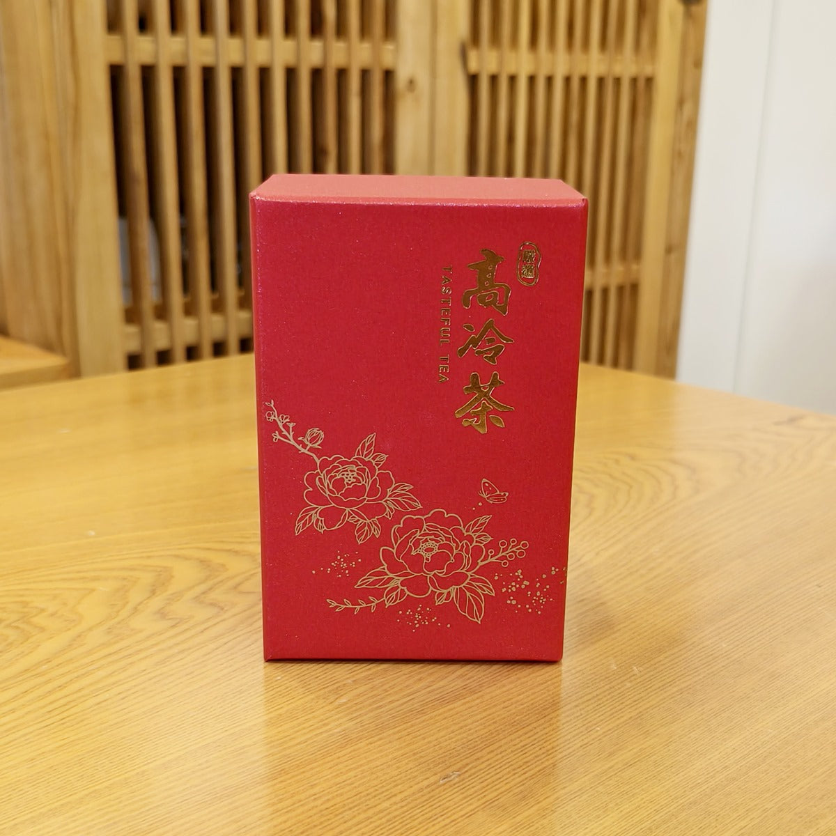台灣高山茶2025春茶福壽梨山茶4兩盒包裝