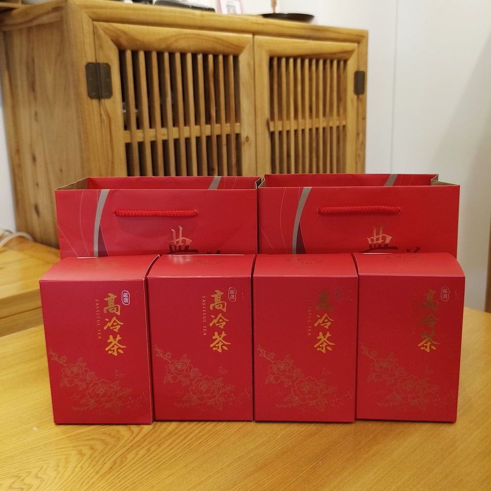 梨山紅烏龍茶的包裝一斤4盒