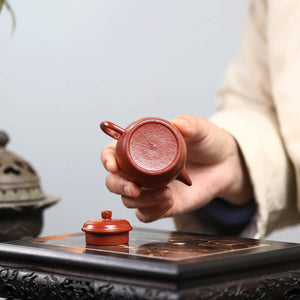 迷你朱泥小品德鐘壺50cc.