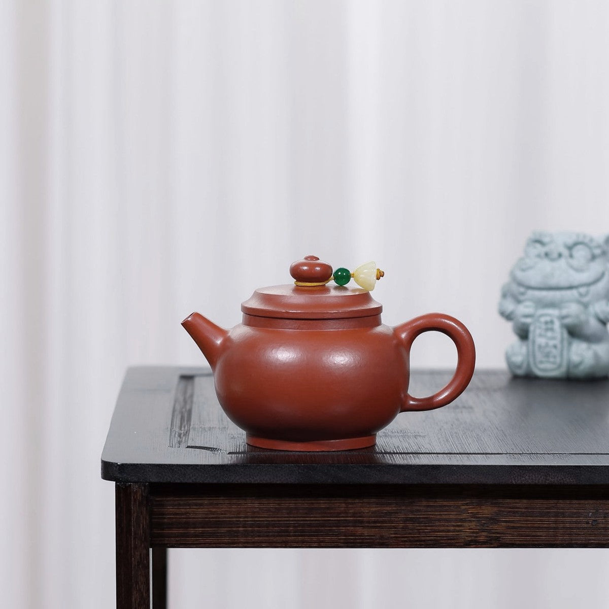 宜興朱泥小品紫砂壺巨輪壺100CC