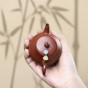 宜興紫砂玉翁小容量紫砂壺 朱泥 聚香功夫茶壺推薦 100cc