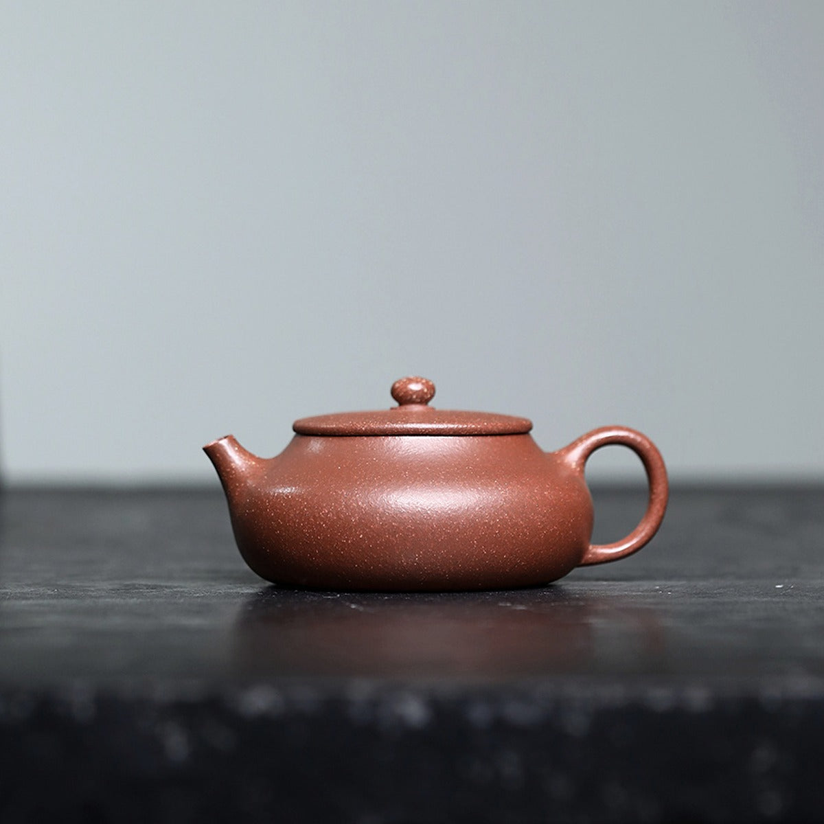 宜興紫砂壺降坡泥玉潤壺160cc