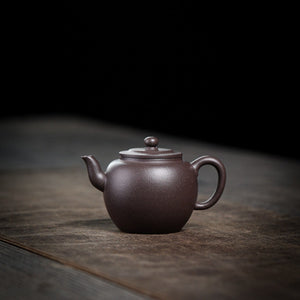 宜興紫砂壺天青泥宮燈壺130CC