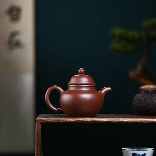 紫朱泥掇球壺200cc