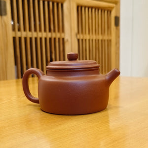紫砂壺宜興原礦生砂朱泥紫砂壺德鐘壺200CC