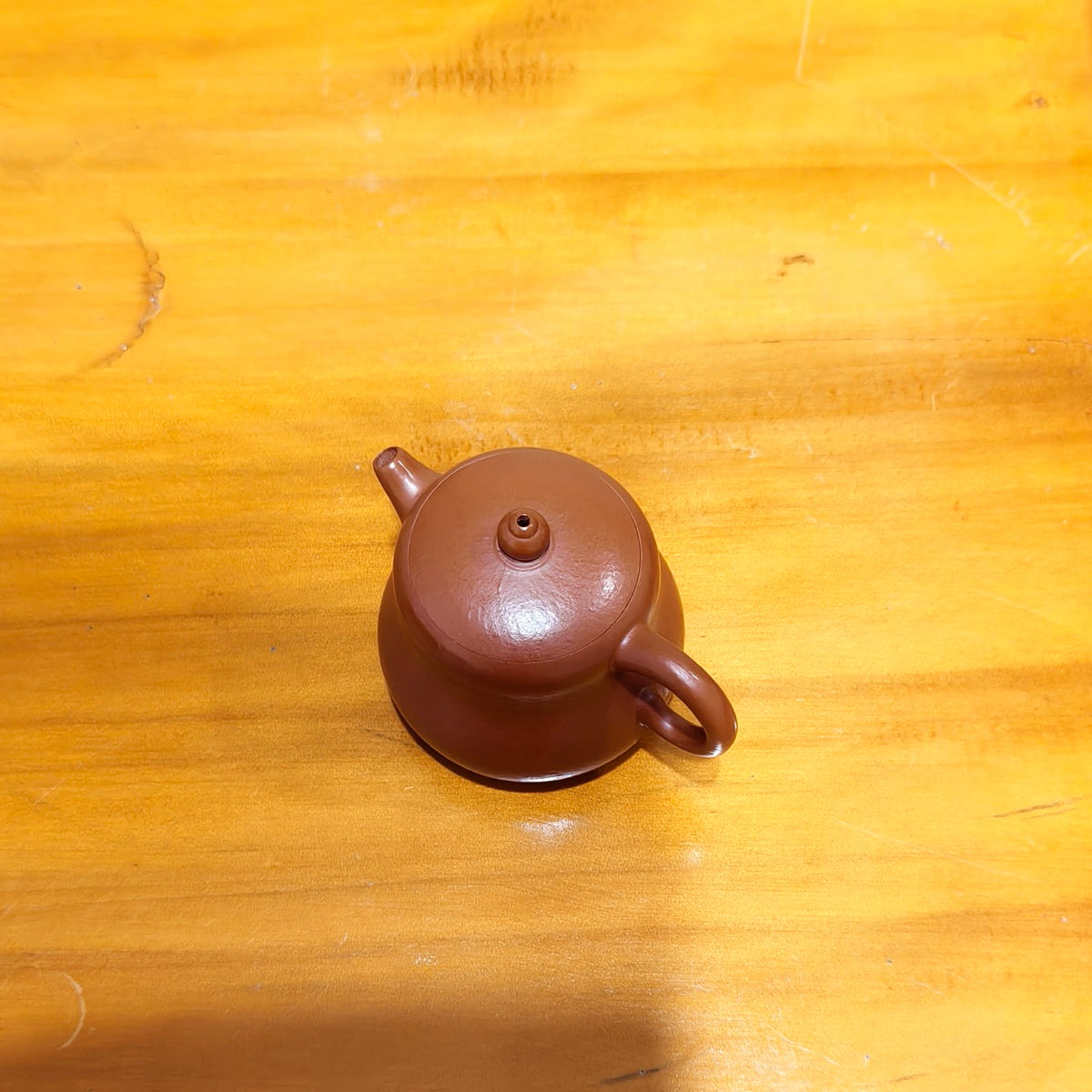 小品紫砂壺宜興朱泥小葫蘆壺80cc