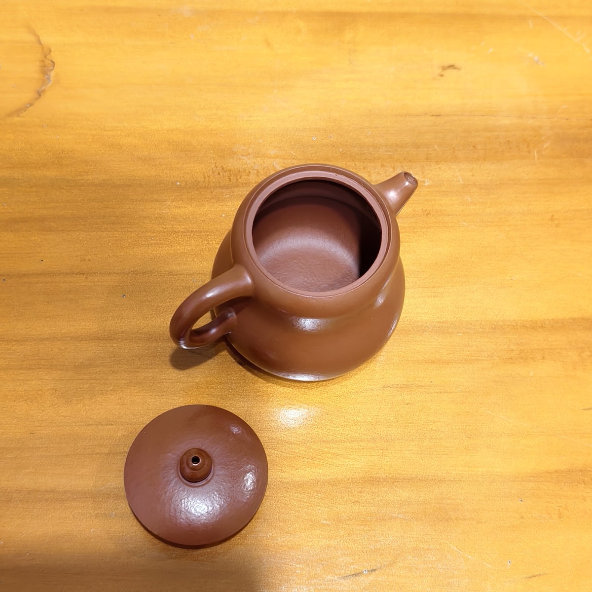 小品紫砂壺宜興朱泥小葫蘆壺80cc