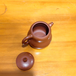 小品紫砂壺宜興朱泥小葫蘆壺80cc