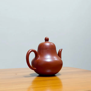 宜興紫砂壺朱泥思亭壺150CC