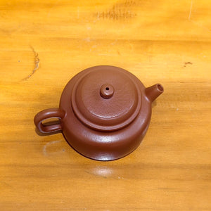 經典宜興紫砂壺小煤窯朱泥德鐘壺150CC