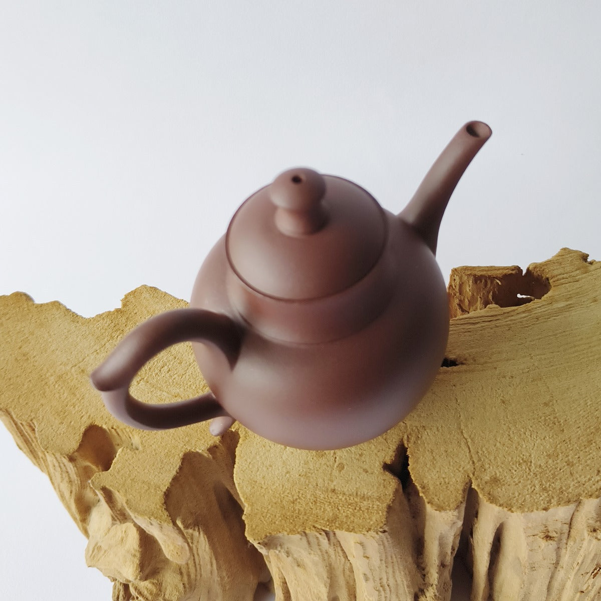 宜興紫砂壺文茶器紫泥玉露壺180cc