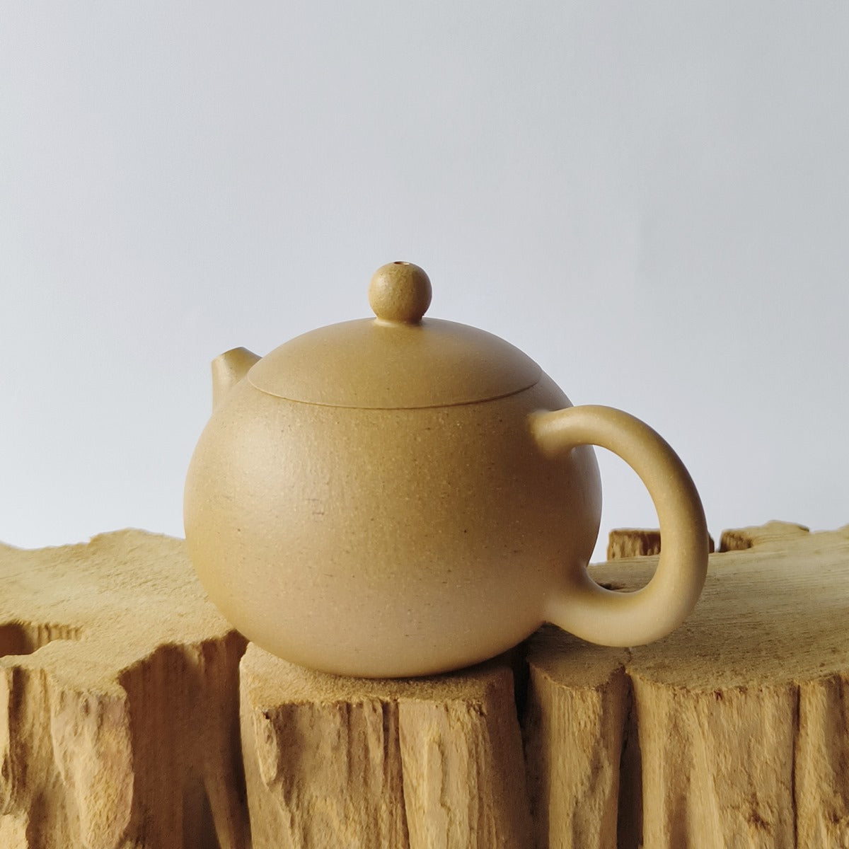 宜興紫砂泡茶壺經典原礦黃金段泥西施壺180CC容量適中適合沖泡