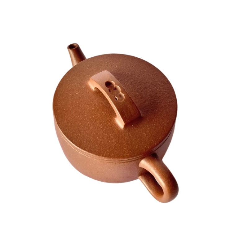 全手工紅降坡泥漢瓦壺180CC – 嵐雲茶業