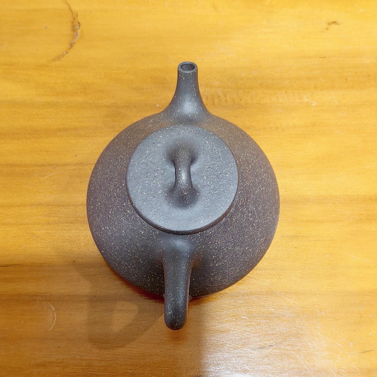 宜興紫砂壺全手工天青泥子冶石瓢壺