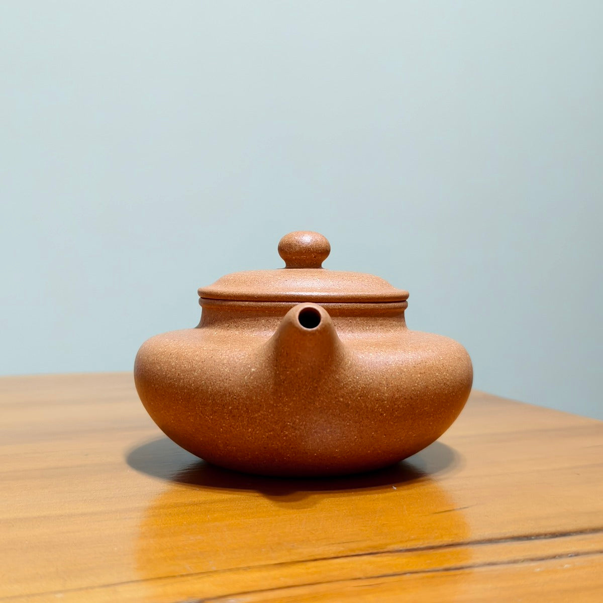 全手工宜興紫砂壺黃金段泥仿古壺180cc原礦無酸洗