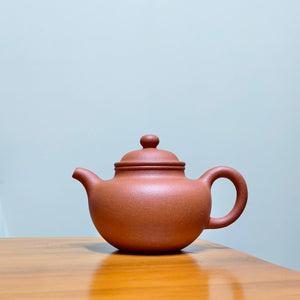 宜興紫砂壺全手工大紅泥蓮子壺250CC