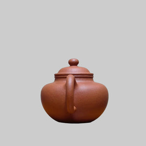 宜興紫砂壺全手工大紅泥蓮子壺250CC