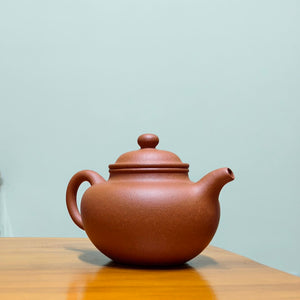 宜興紫砂壺全手工大紅泥蓮子壺250CC