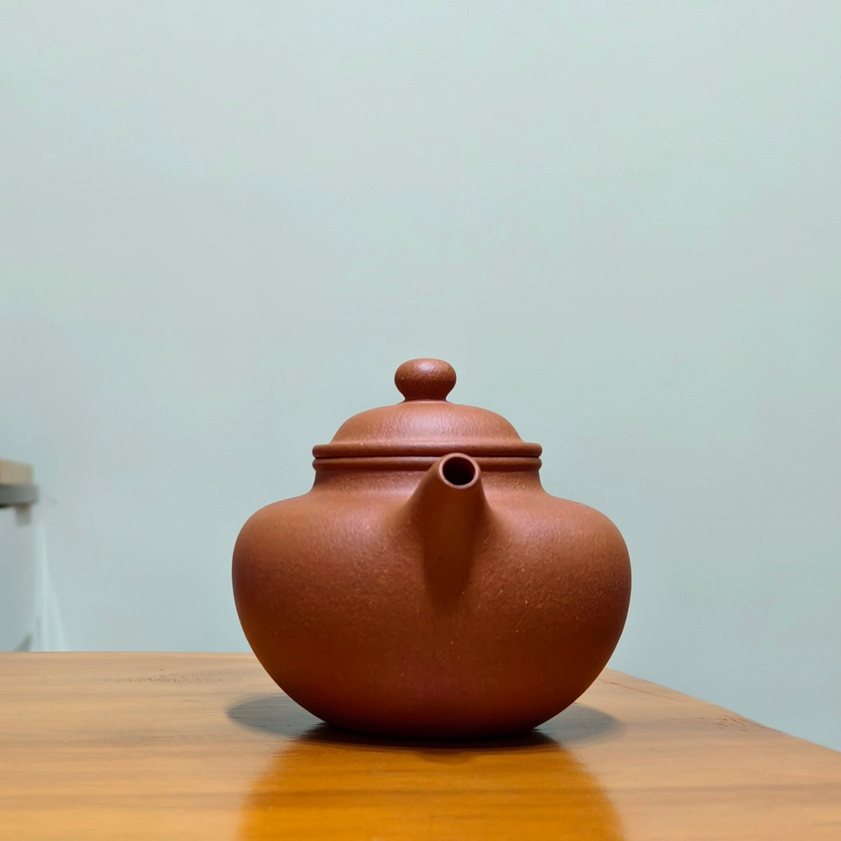 宜興紫砂壺全手工大紅泥蓮子壺250CC