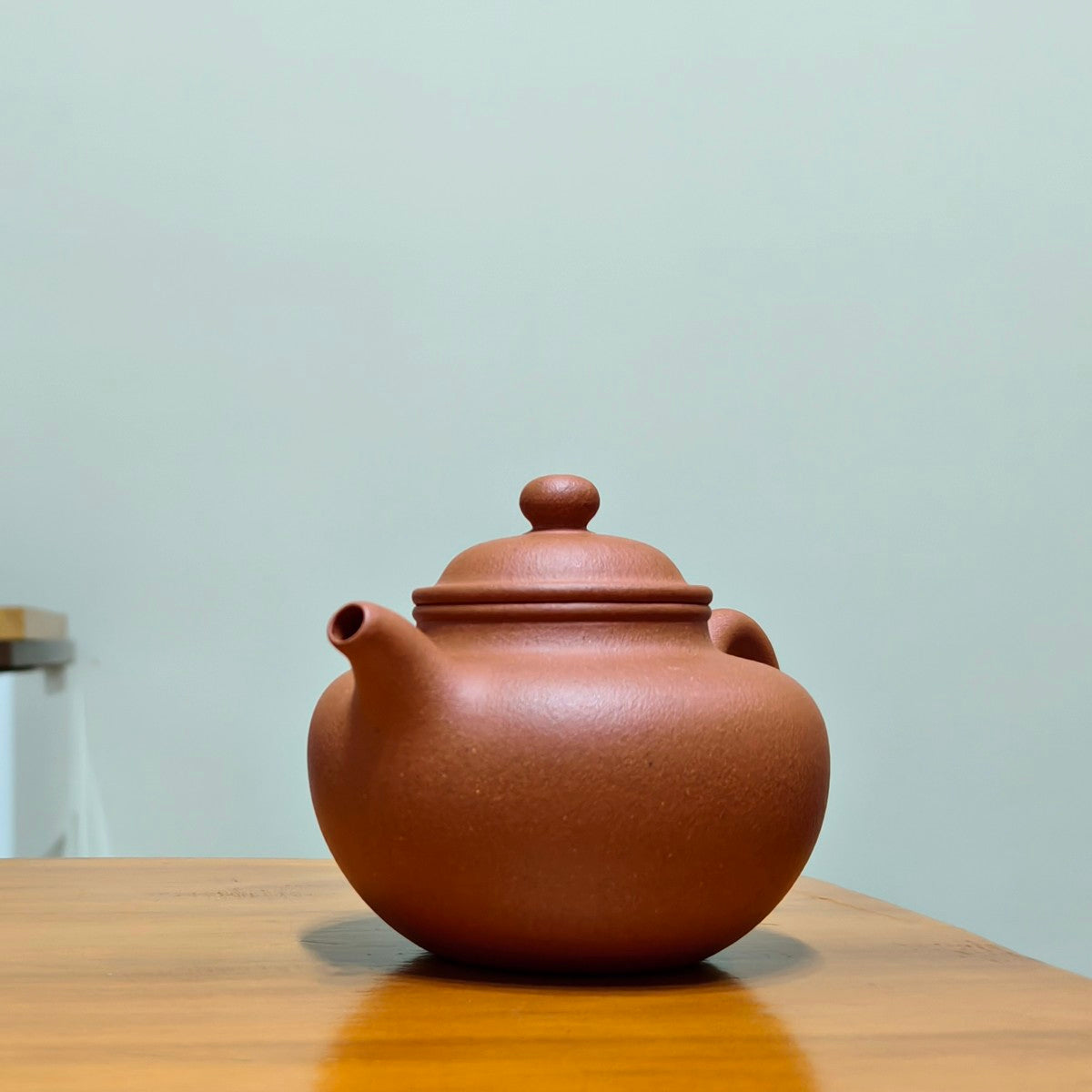 宜興紫砂壺全手工大紅泥蓮子壺250CC