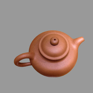 宜興紫砂壺全手工大紅泥蓮子壺250CC